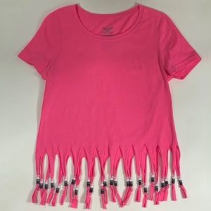 Faded Glory Fringe Shirt